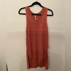 Anthropologie Longline sweater tank top